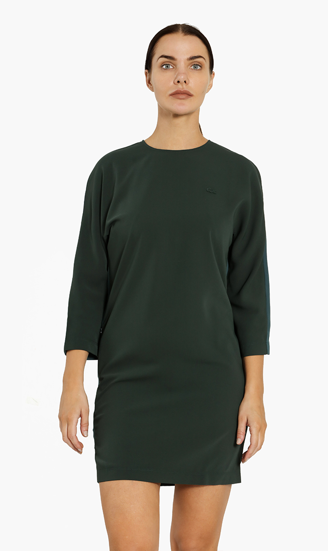 

Crew-neck Flowy Dress