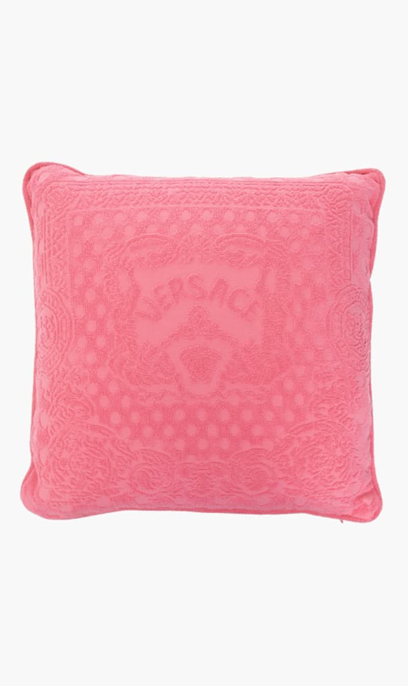 

Versace Pink Seashell Baroque Double-face Cushion Blue | The Deal Outlet