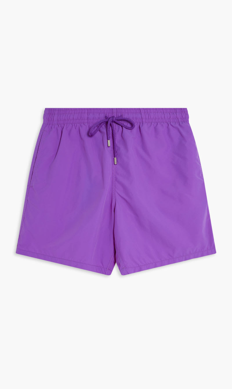 

Vilebrequin Purple Moorea Solid Swim Trunks for Men | The Deal Outlet
