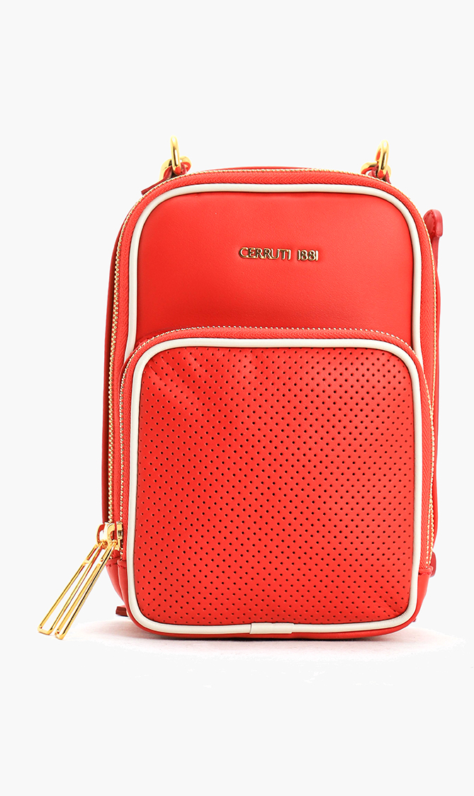 

Cerruti Bunton Leather Crossbody