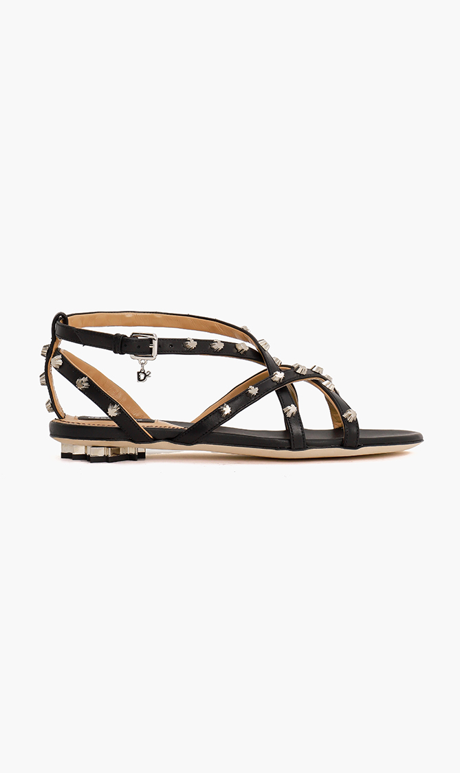 

Dsquared2 Stud Me Heeled Sandals