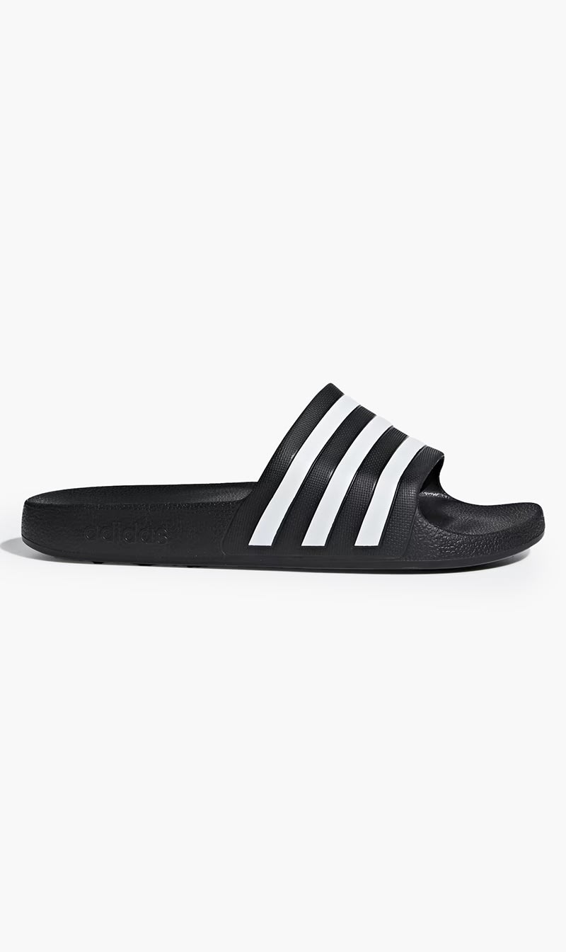

Adidas Black Adilette Aqua Slides for Women | The Deal Outlet