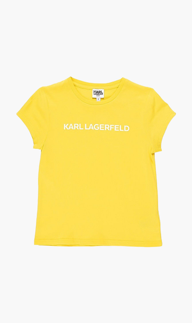 

Karl Lagerfeld Logo Cotton T-shirt