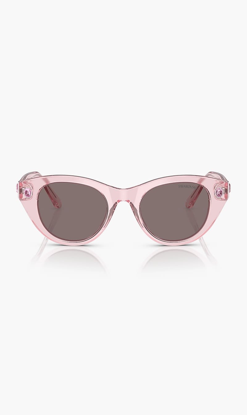 Swarovski Pink Retro Chic Sunglasses for Women