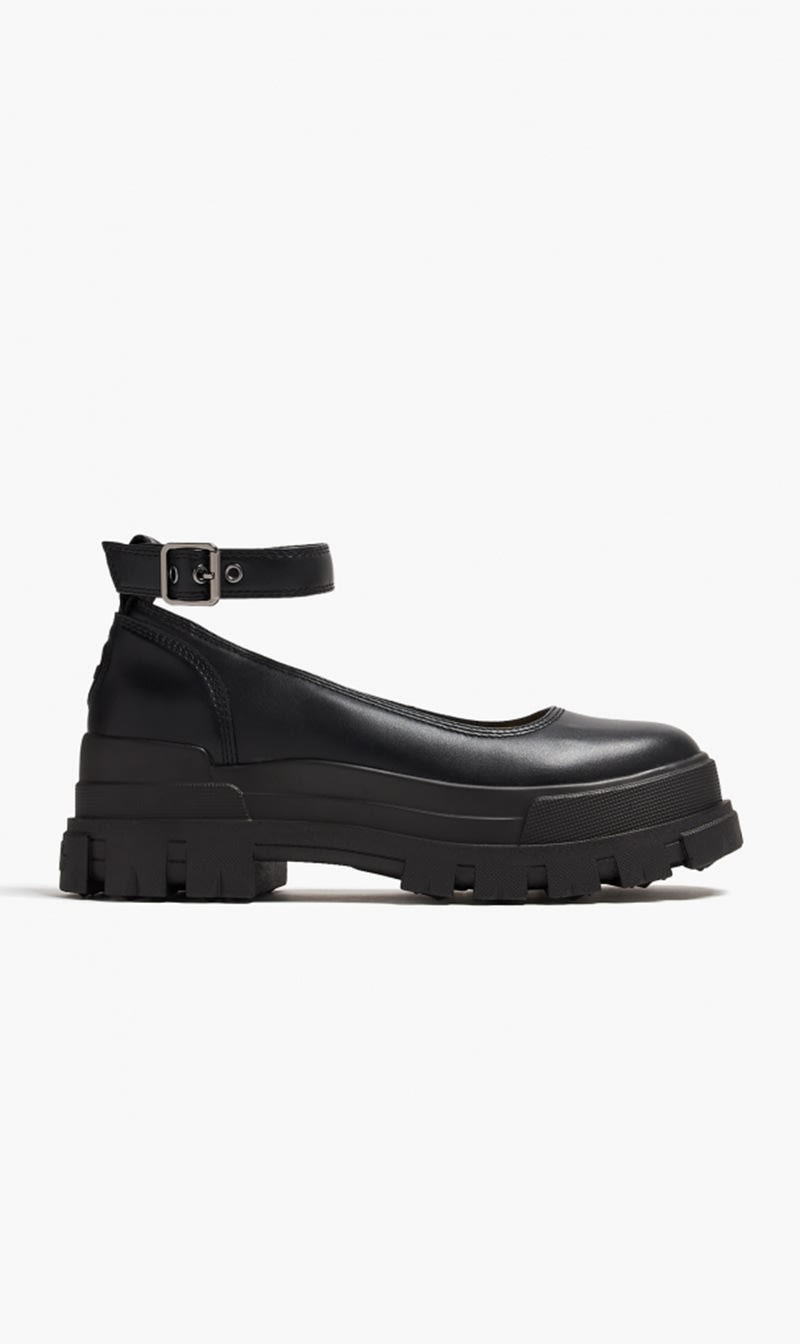 

Buffalo Black Aspha Ballerina for Women | The Deal Outlet