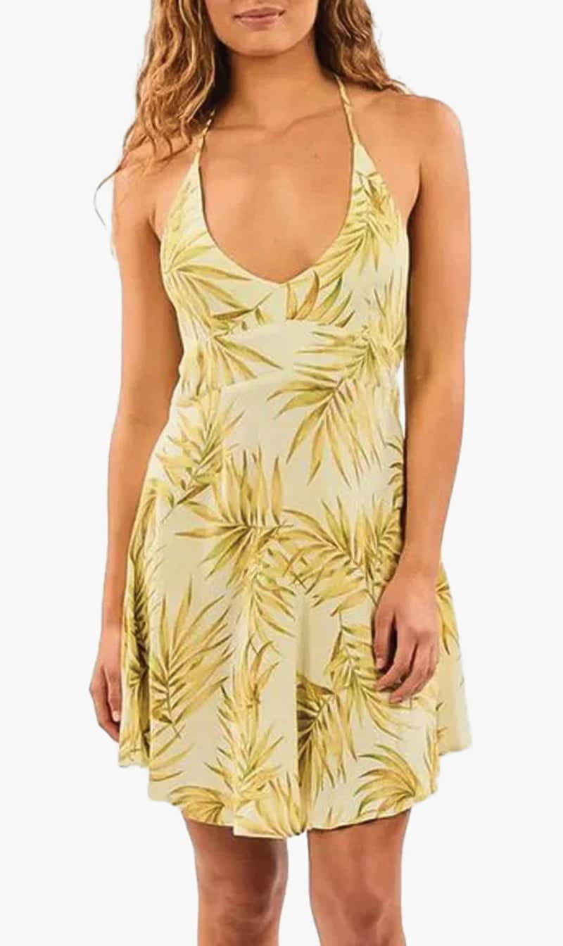 Ripcurl Green Montego Palm Cover Up for Women