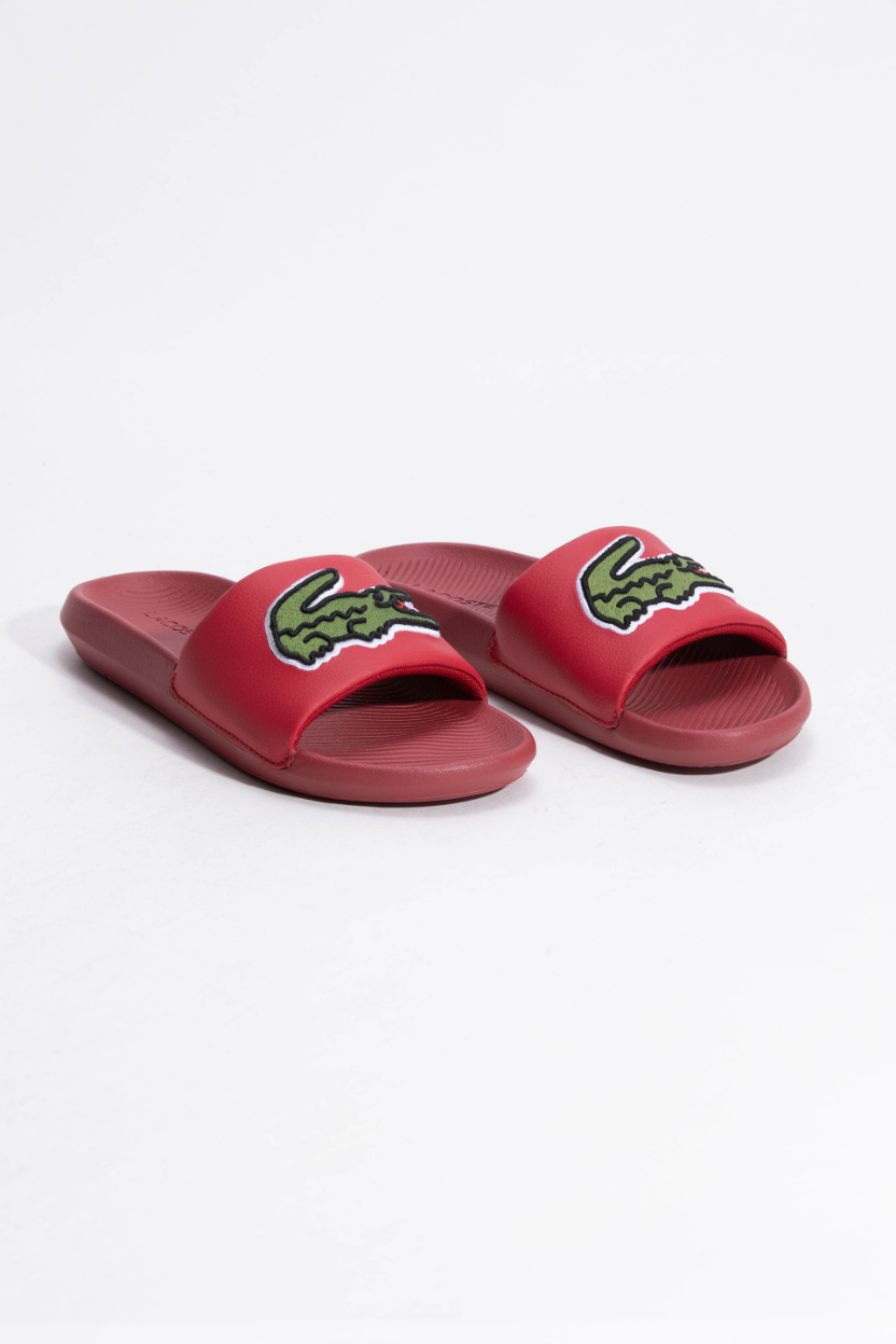 

Lacoste Croco Green Slides