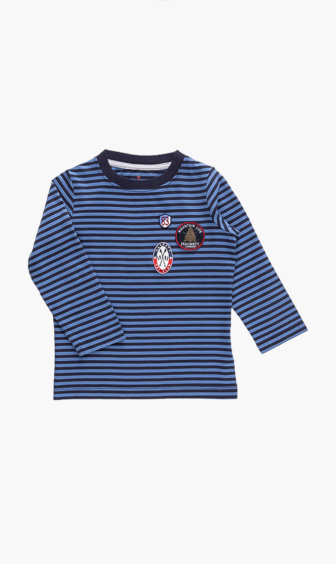 

Hackett London Stripes Long Sleeve T-shirt