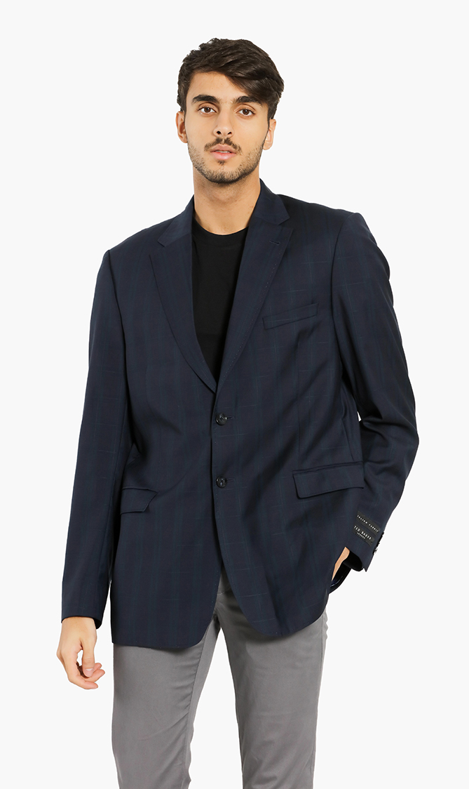 

Debonair Check Suit Jacket