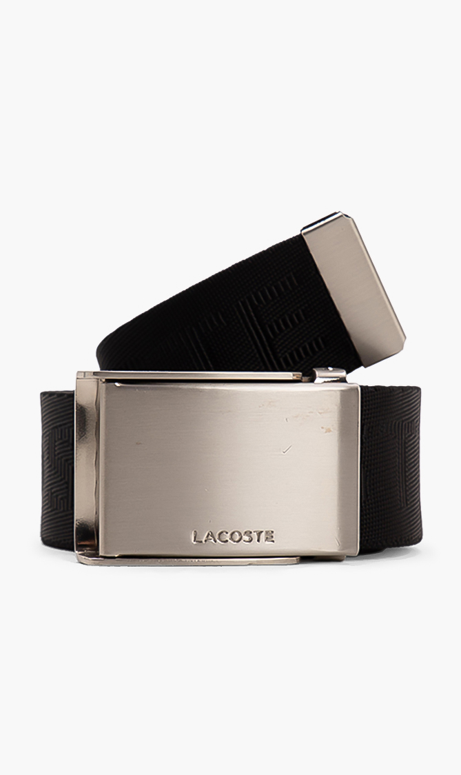 

Lacoste Embossed Woven Belt
