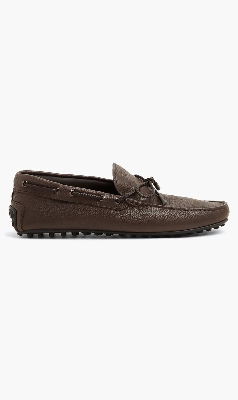 

Tod's Brown Laccmy Colors City Gommino 42c for Men | The Deal Outlet