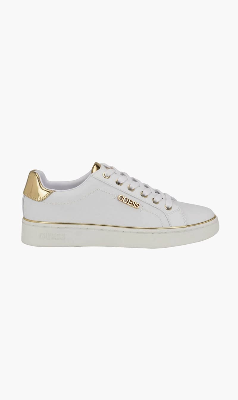 

Guess White Beckie Sneakers for Women | The Deal Outlet