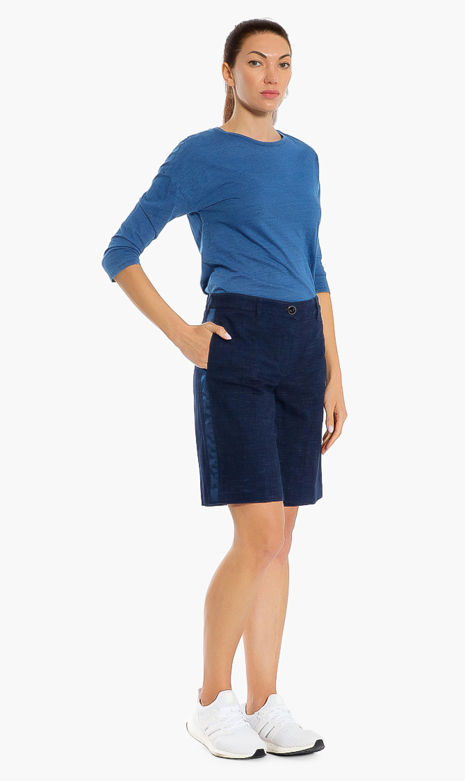 

Jacob Cohen Terry Contrast Side Shorts