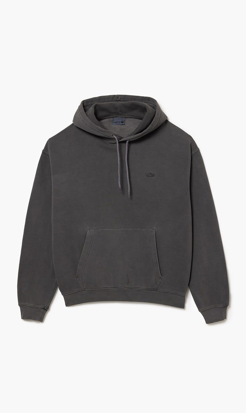

Lacoste Grey Loose Fit Cotton Fleece Jogger Hoodie for Men | The Deal Outlet