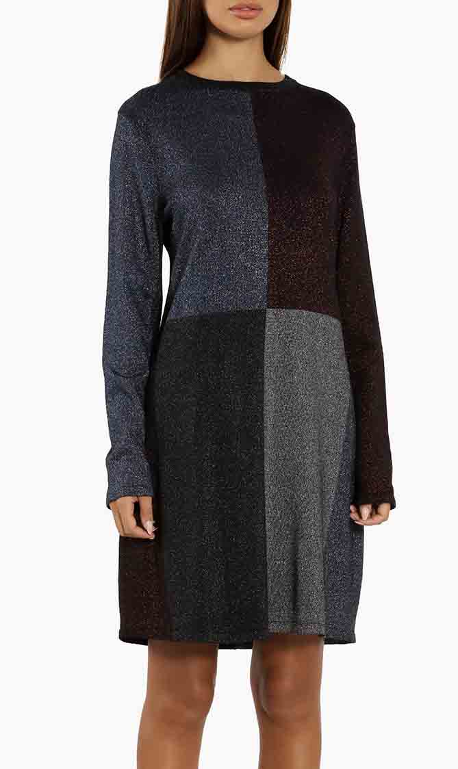 

Ted Baker Redlo Knitted Colorblock Dress