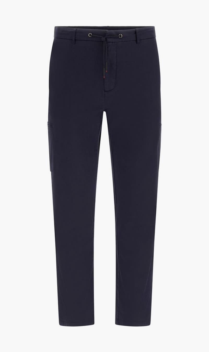 

Guess Blue Slim Chino Multi Pkts for Men | The Deal Outlet
