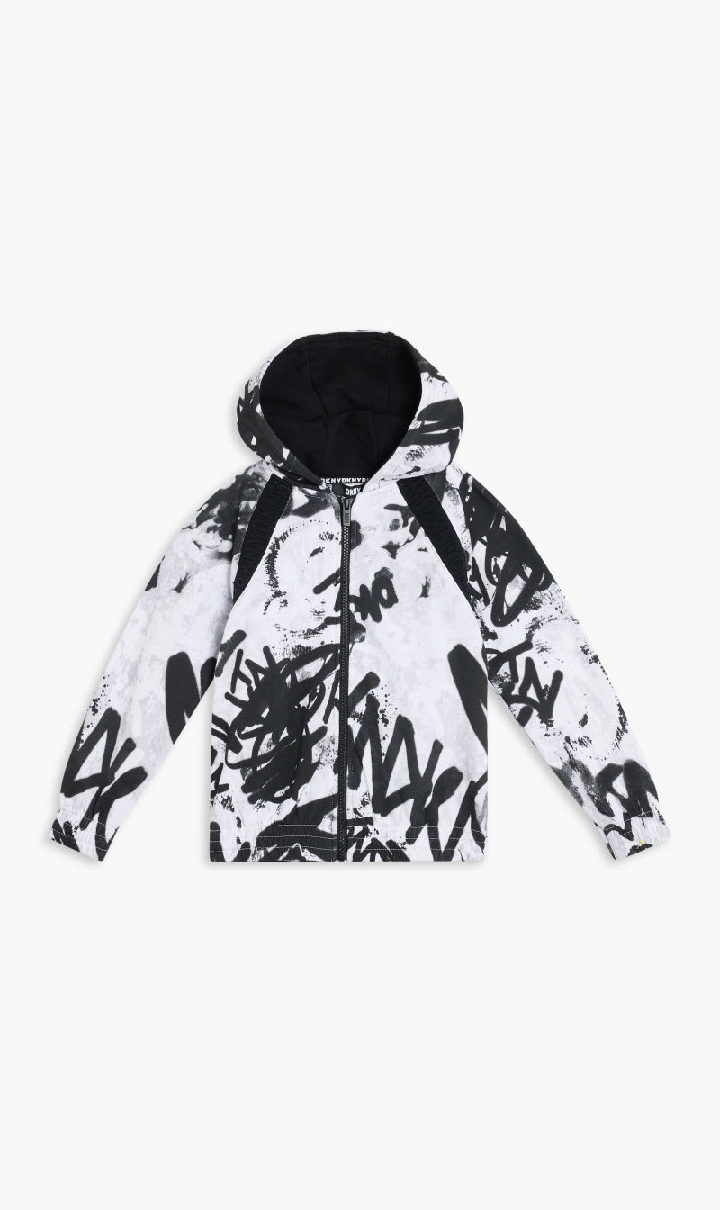 

Dkny White Hoodie Tag for Boys | The Deal Outlet