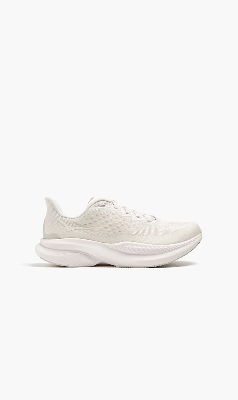 

Hoka White Mach 6 La Running Shoes for Women | The Deal Outlet