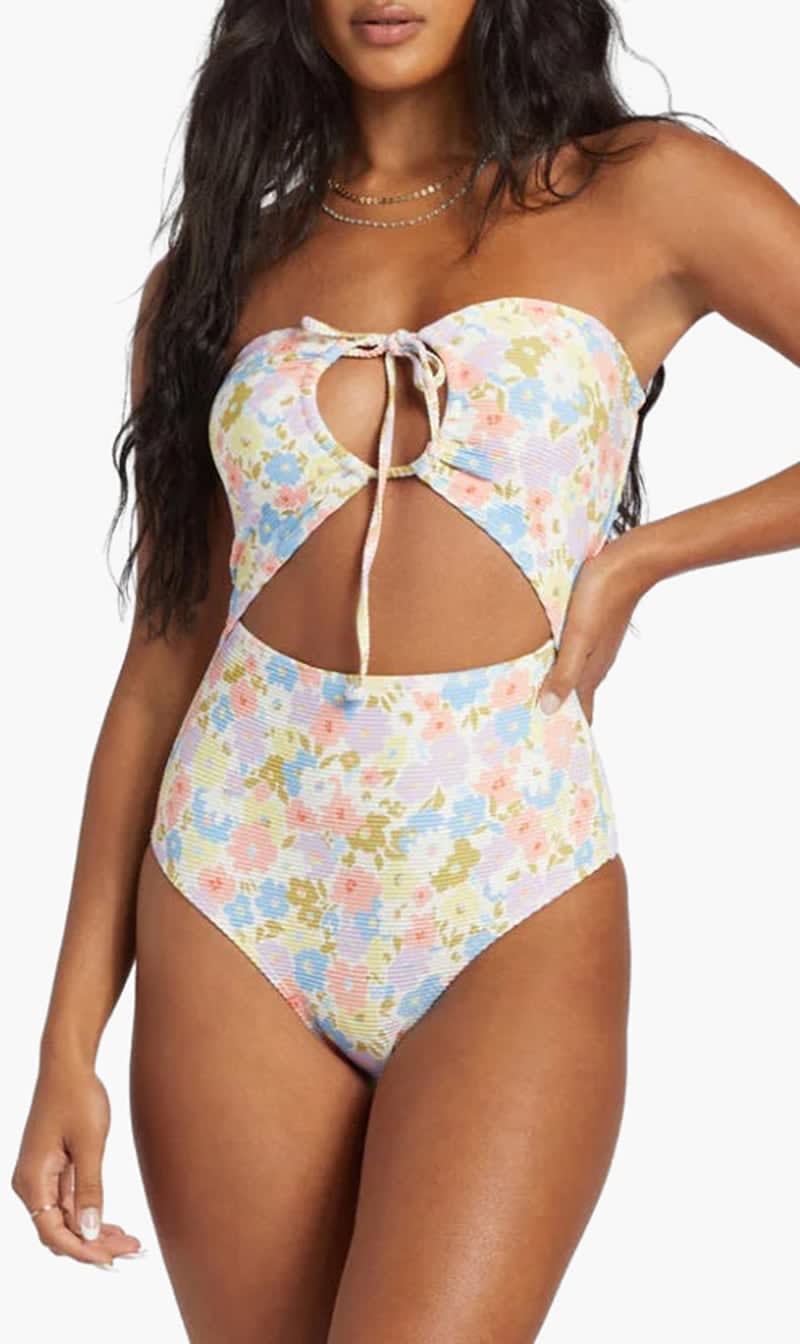Billabong Multi-color Dream Chaser Tanlines One Piece for Women