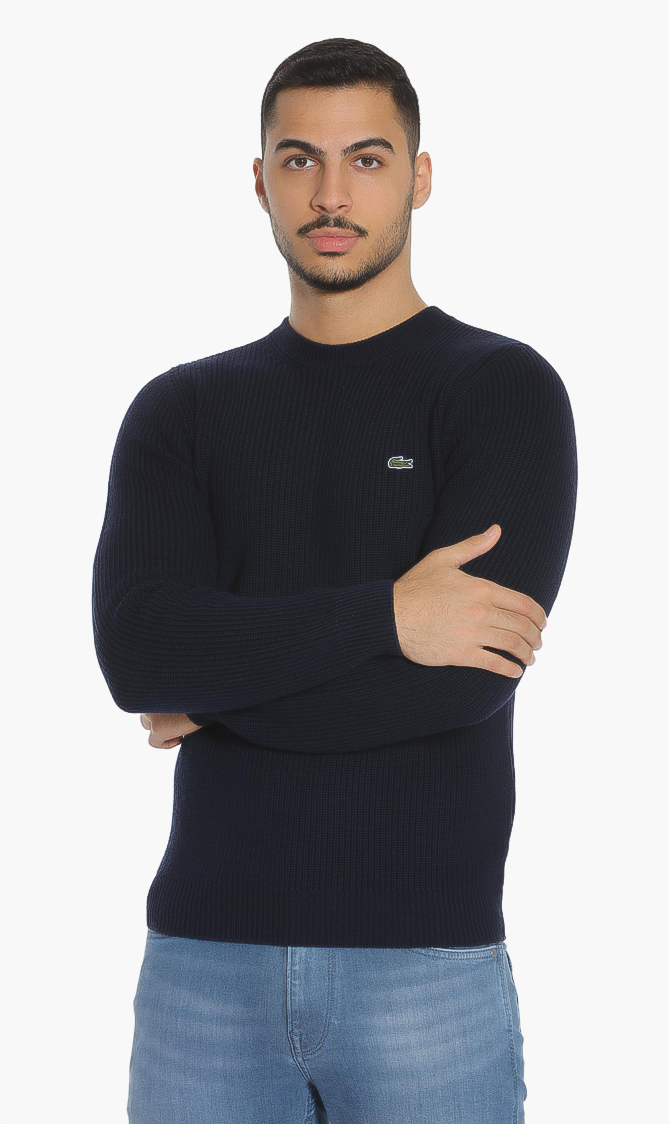 

Lacoste Crew Neck Wool Sweater