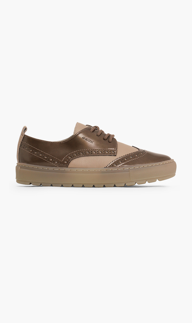 

Geox Breeda Leather Derby