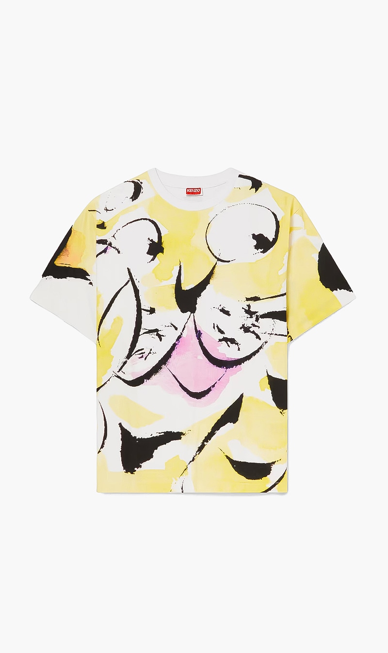 

Seasonal Graphic Oversize Tshirt, White