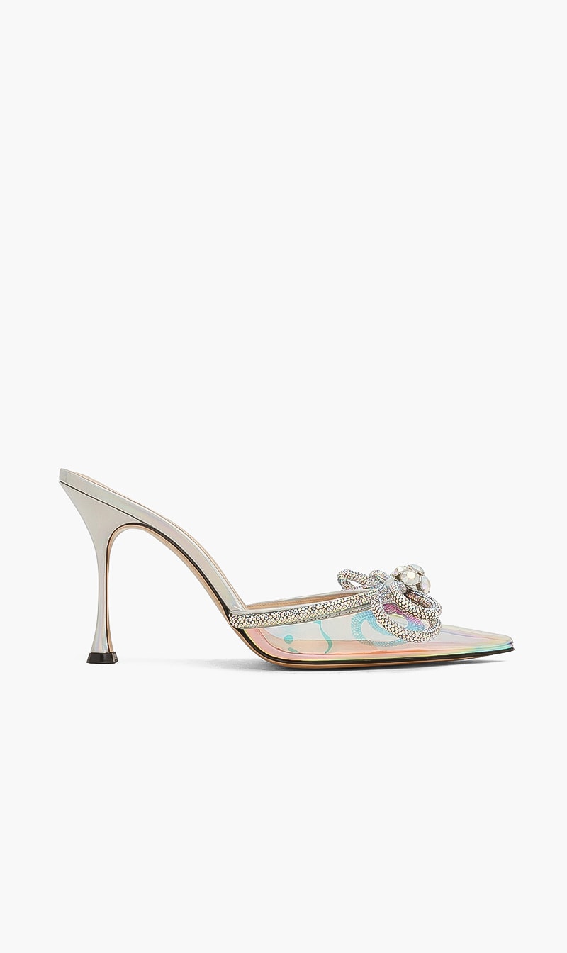 

Double Bow Heels, Silver