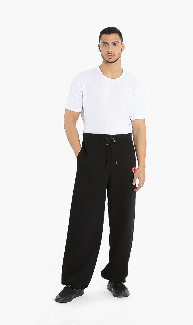 

Alexander Mcqueen Embroidered Patch Sweatpants