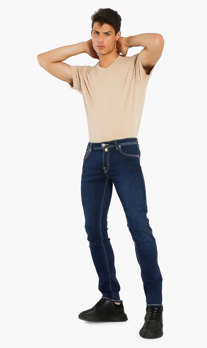 

Jacob Cohen Button Fly Stretch Jeans