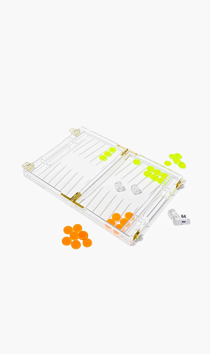

Sunnylife Mini Lucite Backgammon