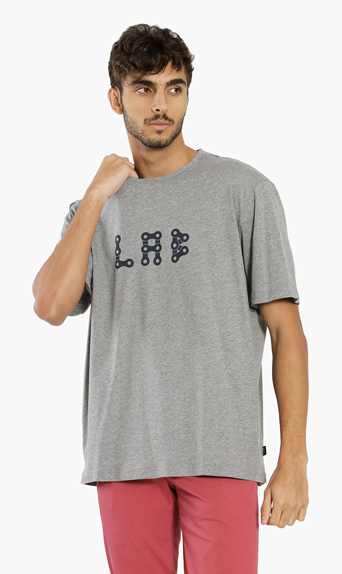 

Lab Crew-neck T-shirt, Grey