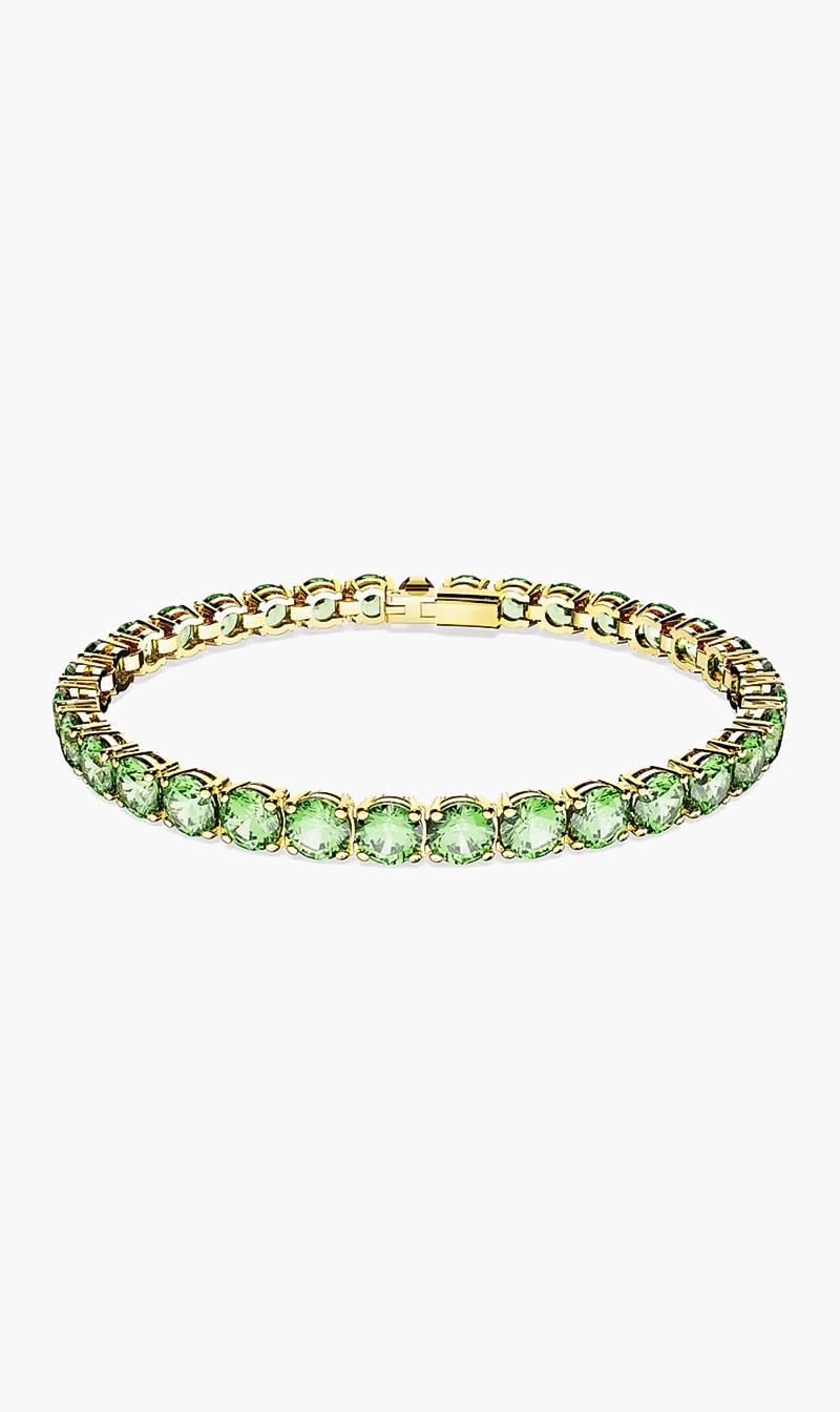 Swarovski Matrix Gold Bracelet for Women