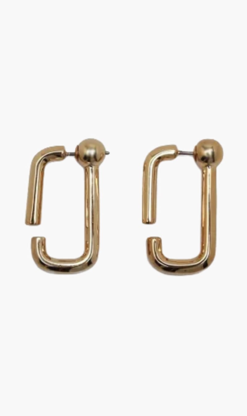 

Marc Jacobs Gold Pave Hoops for Women | The Deal Outlet