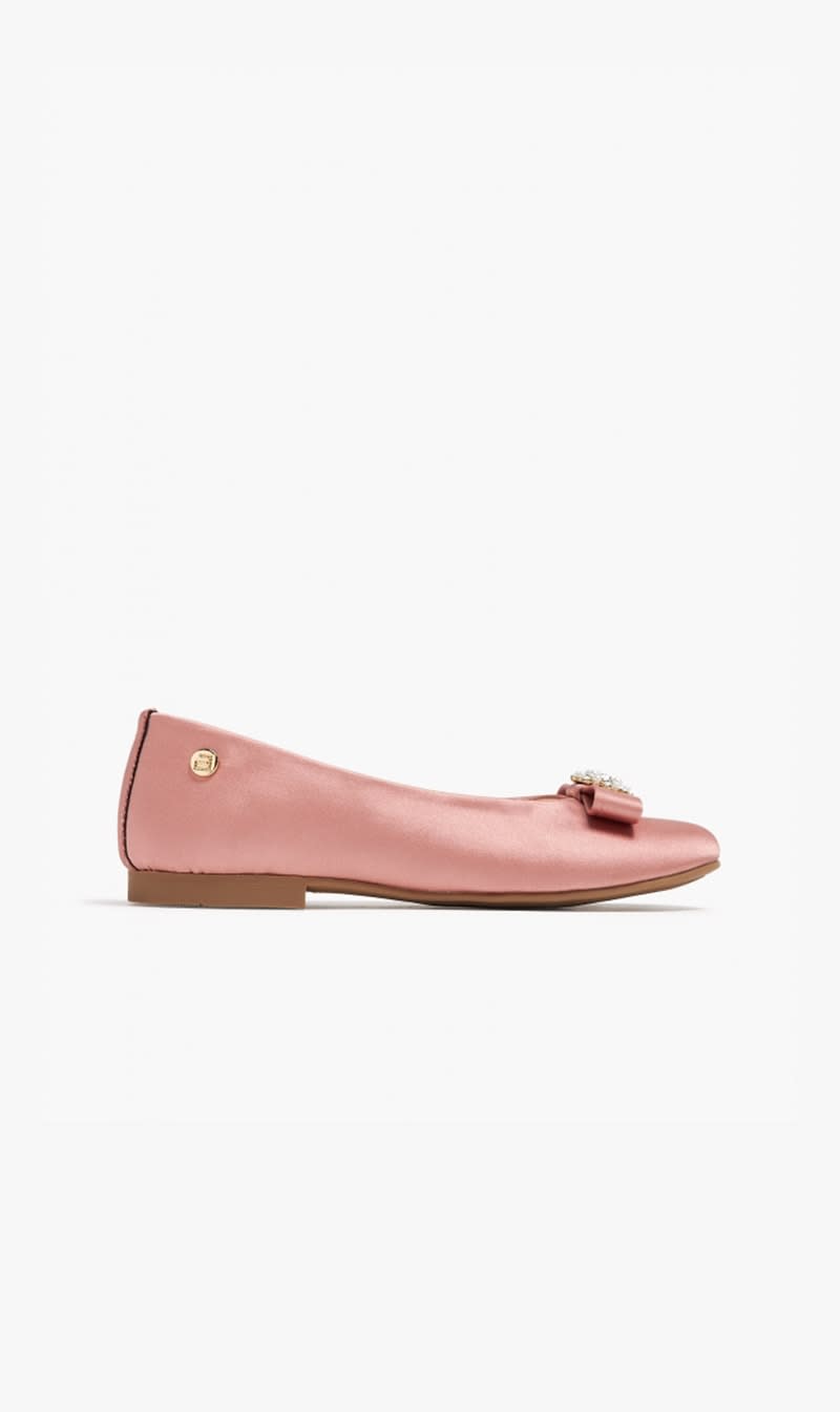 

Andanines Black Satin Essential Ballerinas for Girls | The Deal Outlet