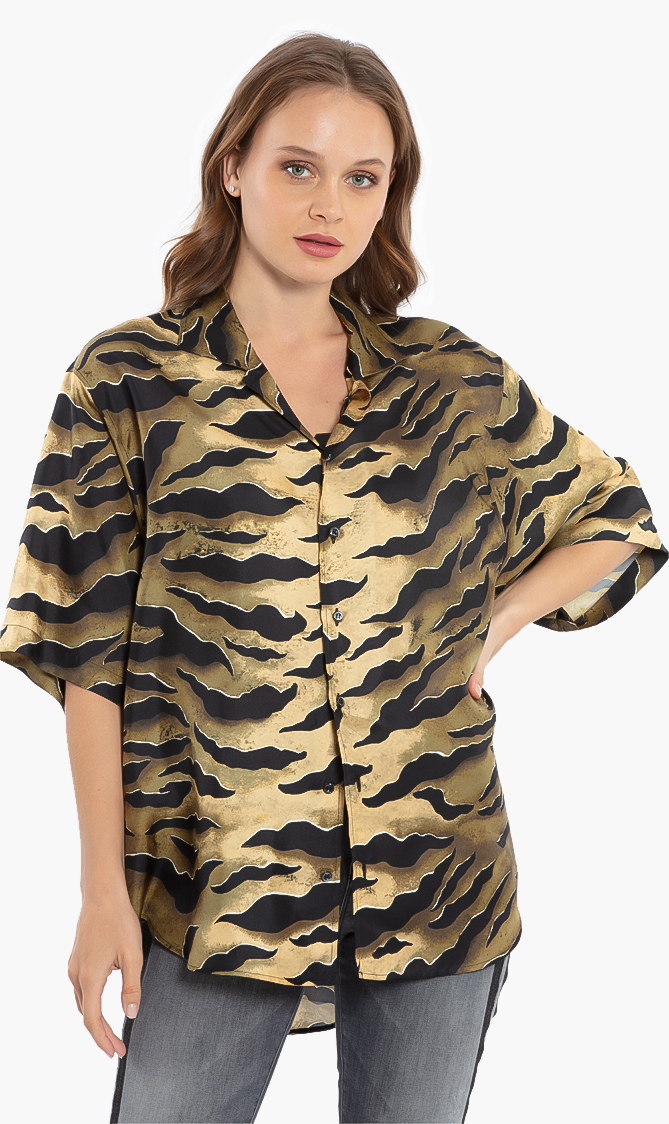 

DSQUARED2 Printed Short Sleeves Shirt