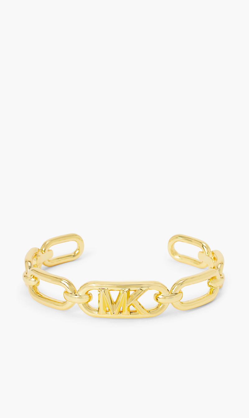 

Michael Kors Gold Empire Link Frozen Chain Cuff for Women | The Deal Outlet