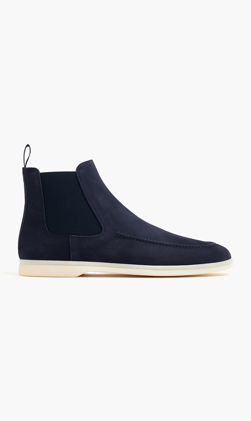 

Scarosso Blue Eugenio Chelsea Boots for Men | The Deal Outlet