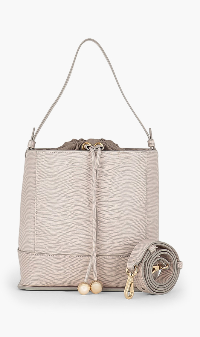 

Acciaio Leather Hobo Bag