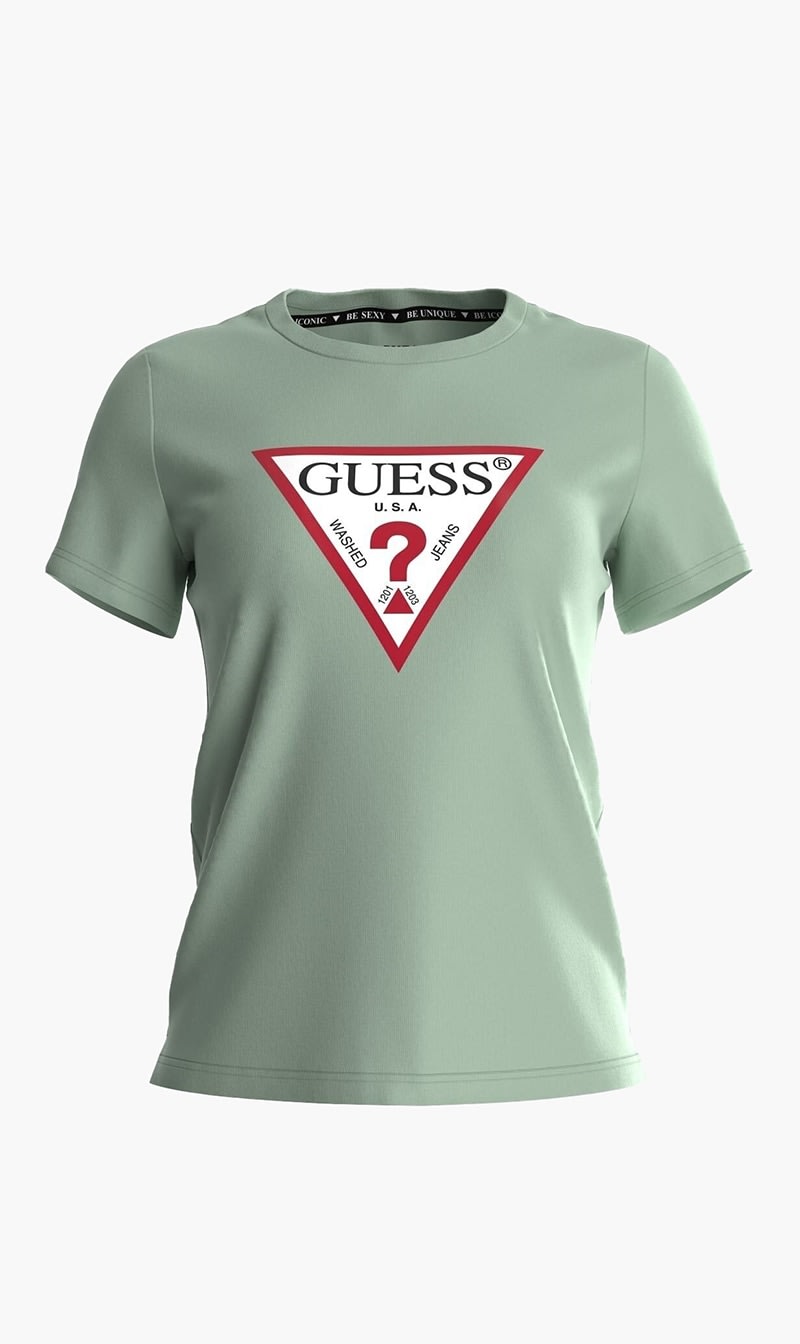 

Guess Grey Classic Logo Top for Women | The Deal Outlet