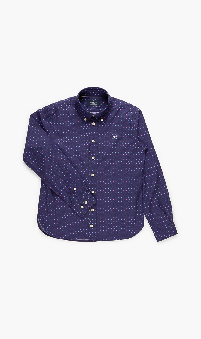 

Hackett London Logo H Multi Print Long Sleeve Shirt