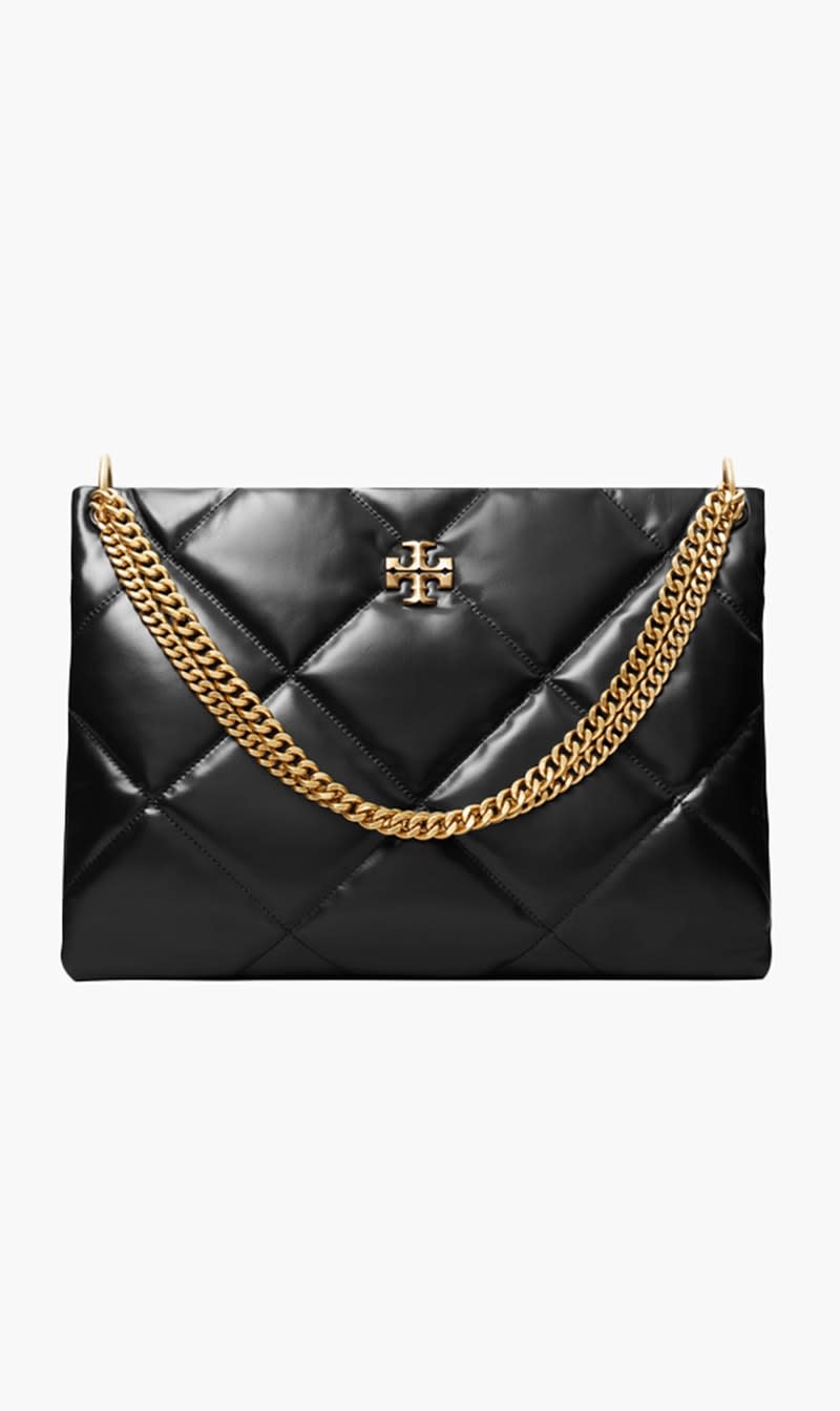 

Tory Burch Black Kira Diamond Quilted Shoulder Bag for Women | The Deal Outlet