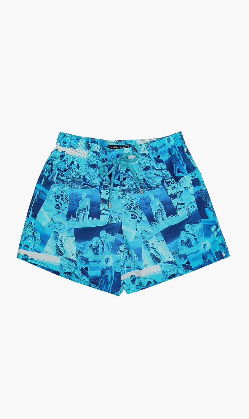 

Graphic Shorts, Blue