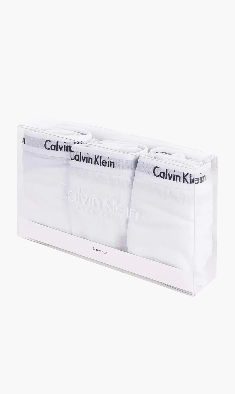 

Calvin Klein White Classic Thongs for Women | The Deal Outlet