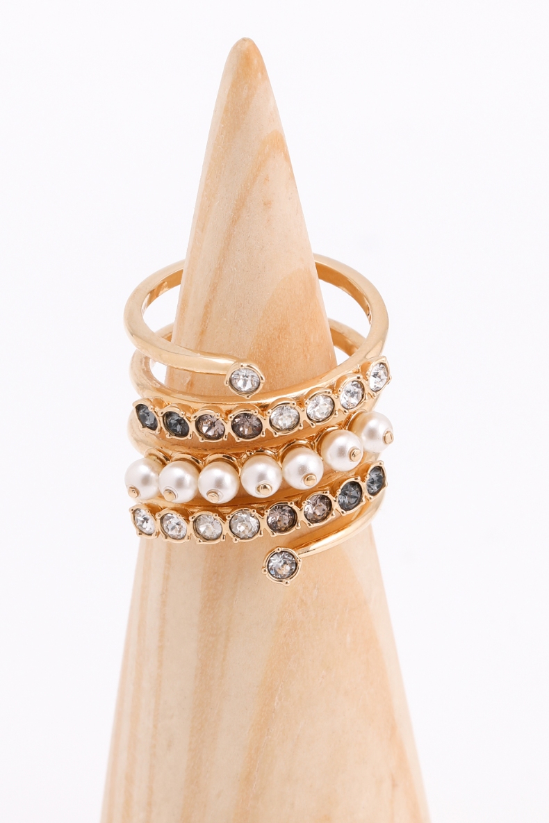 

SWAROVSKI East Gold Ring, 52mm