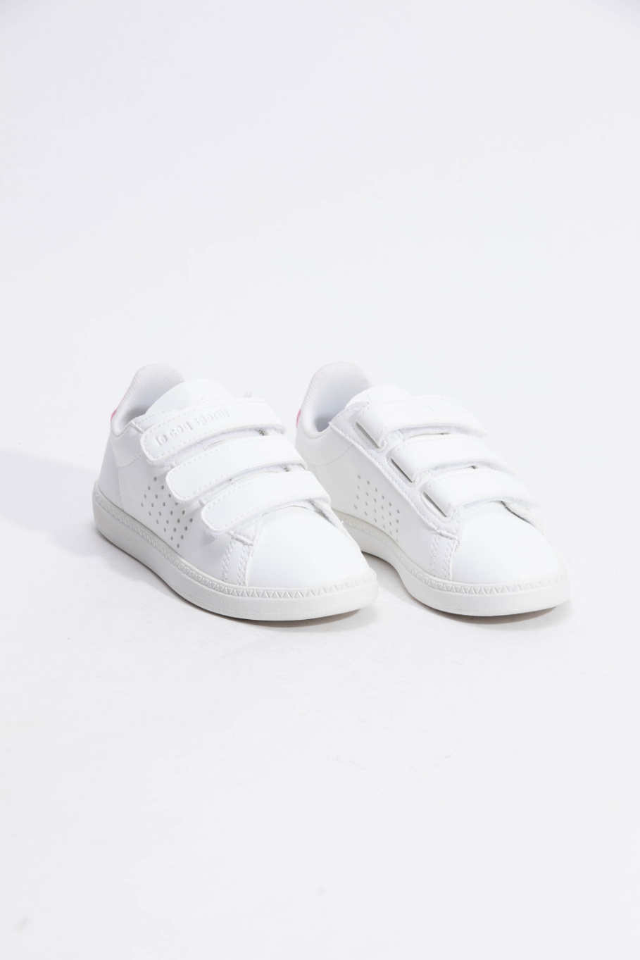 

Le Coq Sportif Courtset Ps Sport Optical White/pink Carnation Sneakers