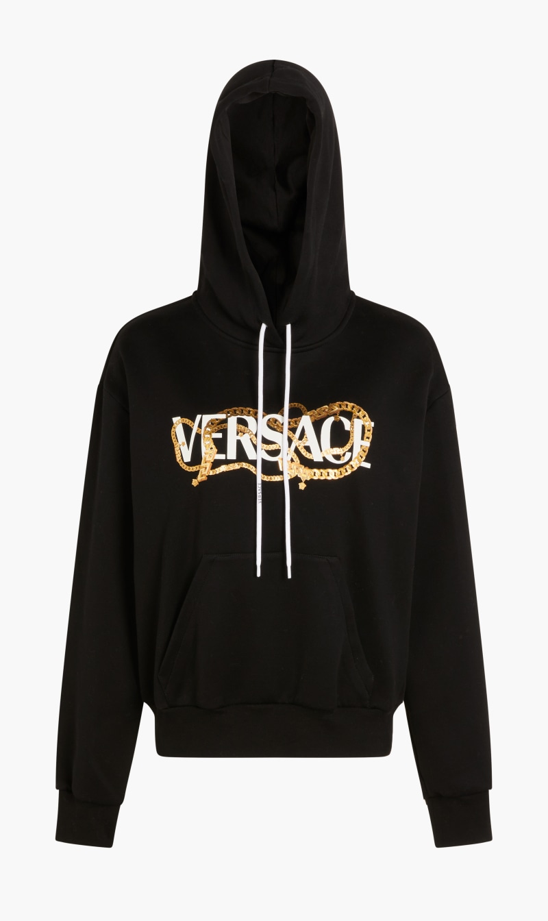 

Sweatshirt Sweatshirt Fabric With Branding, Black