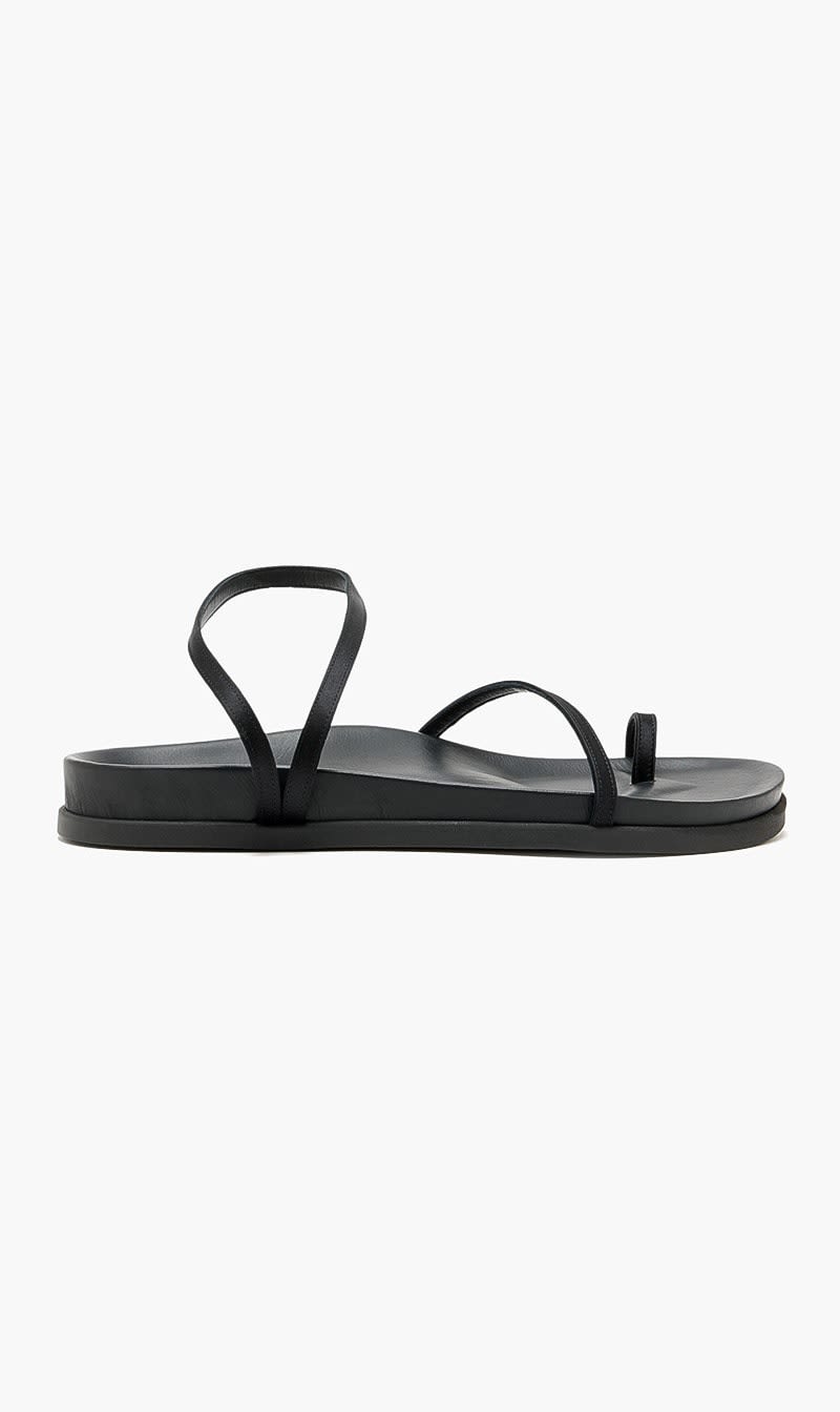 Black Eleftheria Footbed for Women