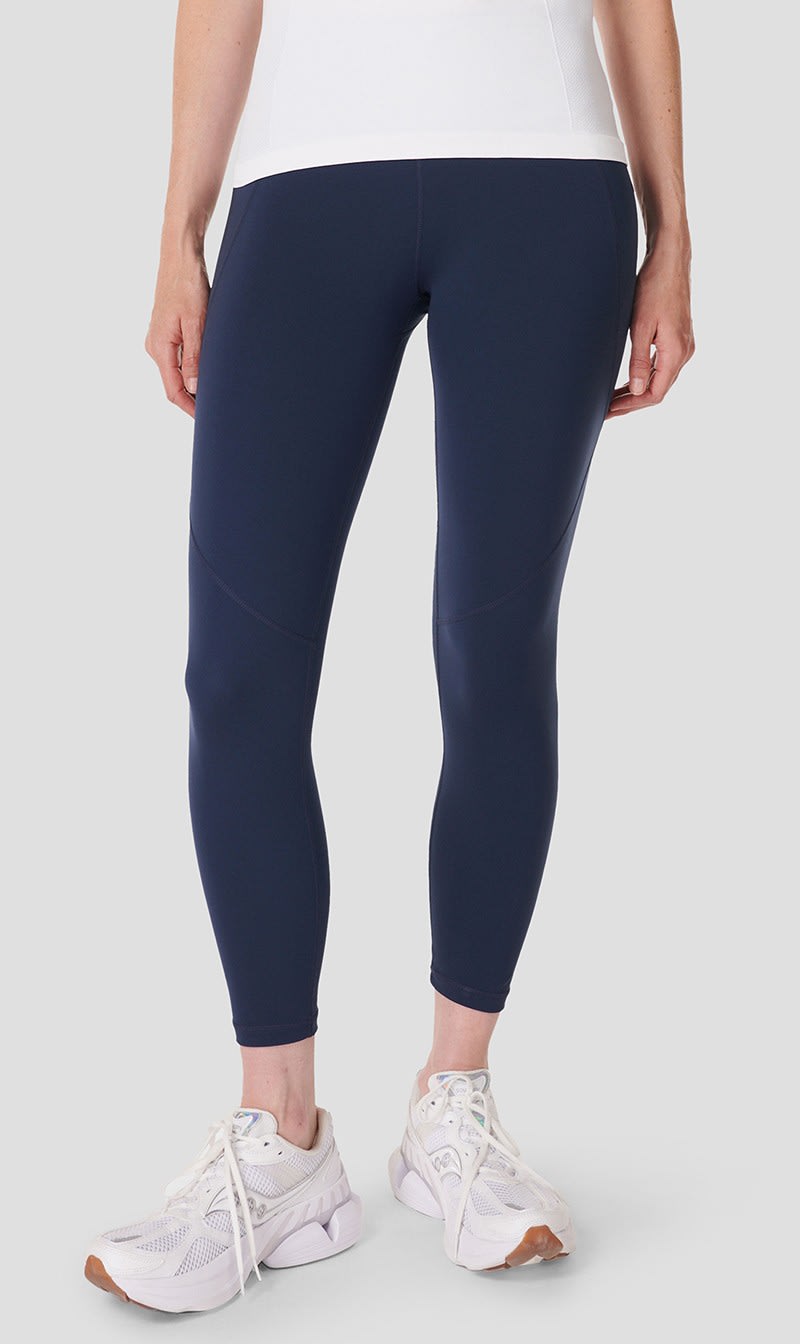 

Sweaty Betty Blue Power Workout Leggings for Women | The Deal Outlet