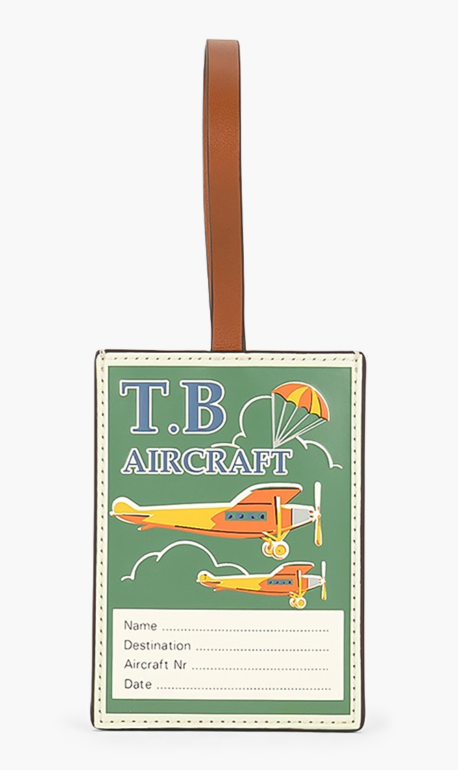 

Tory Burch Travel Patch Luggage Tag