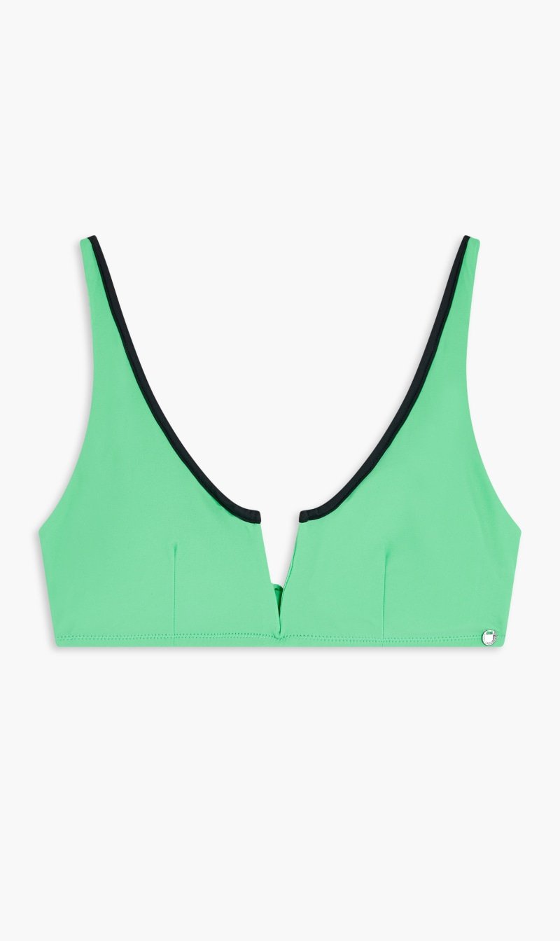 

Karl Lagerfeld Green Karl Dna Binding Bandeau for Women | The Deal Outlet